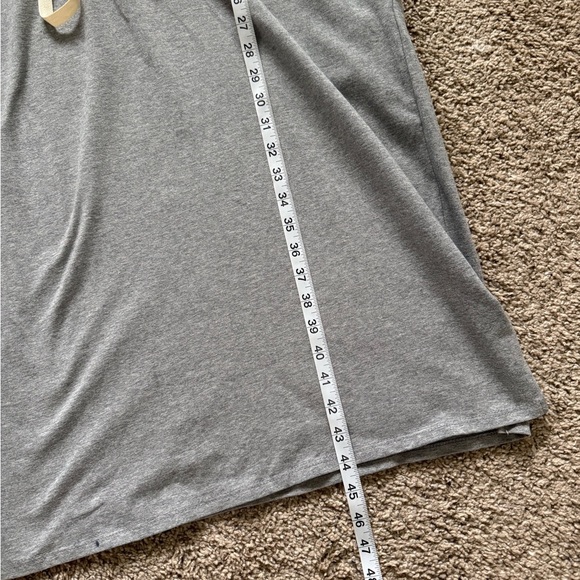 7th Ray Gray T Shirt Midi Dress with Pockets | XL - Picture 7 of 7